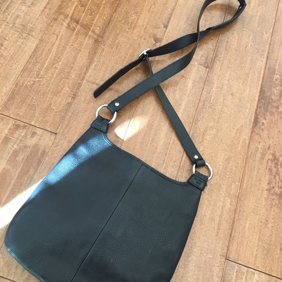 Coach black leather cross body bag - Picture 3 of 3